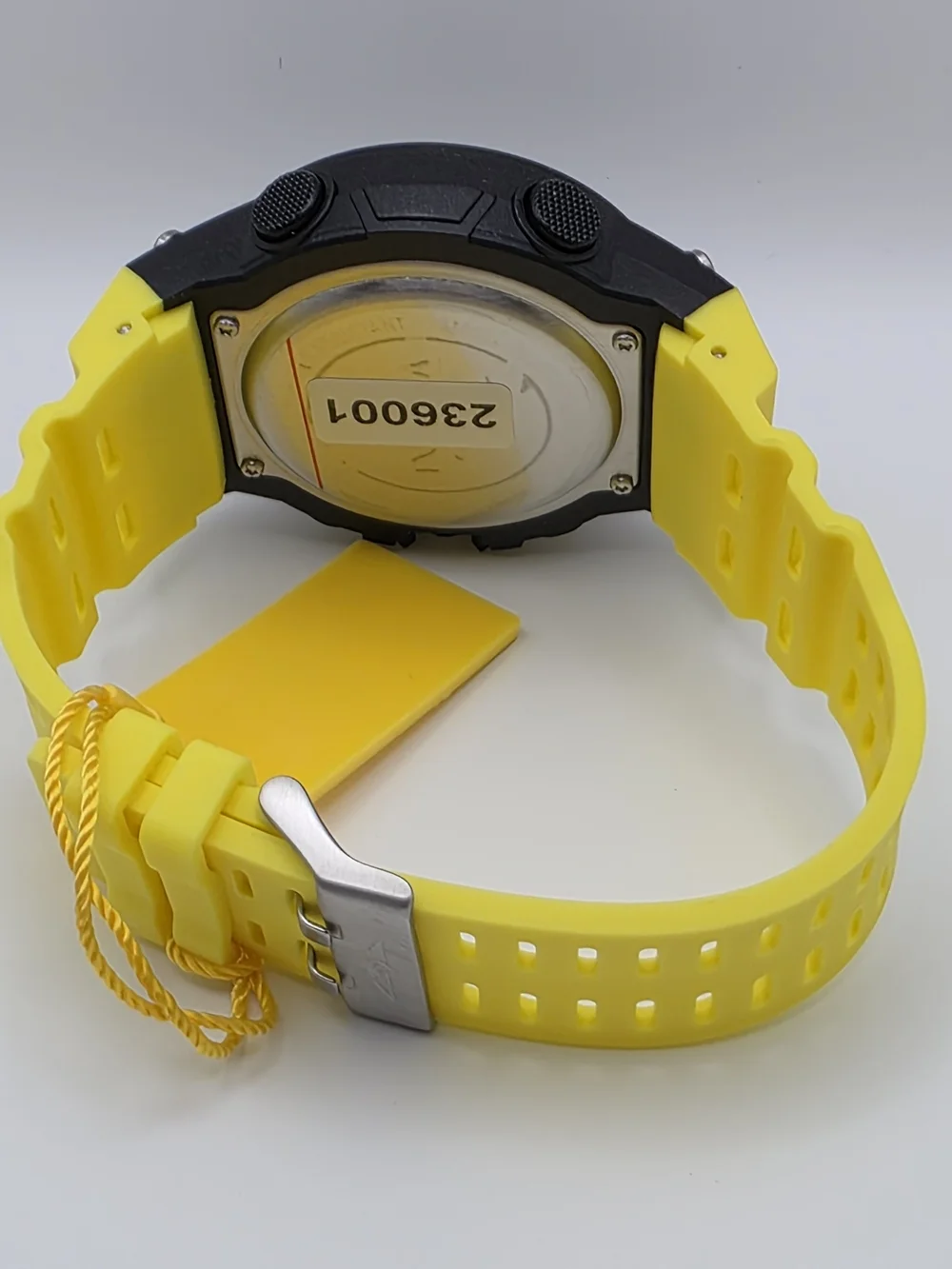 47527 - Invicta Racing Burnout Digital Men's Watch - 52mm, Yellow